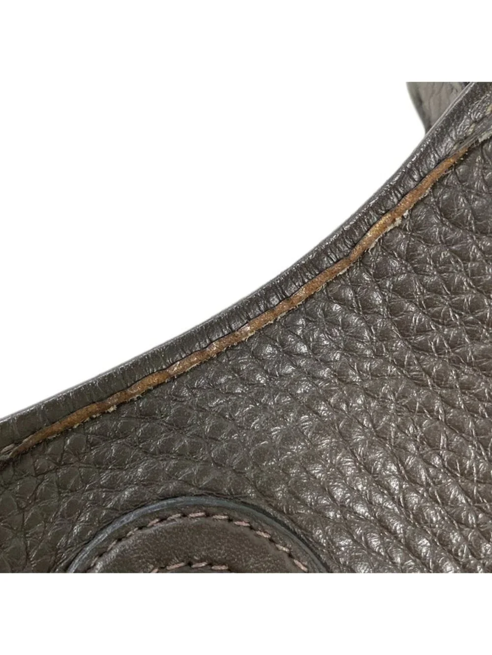 Hermes Shoulder Bag Vespa TPM Cafe Silver